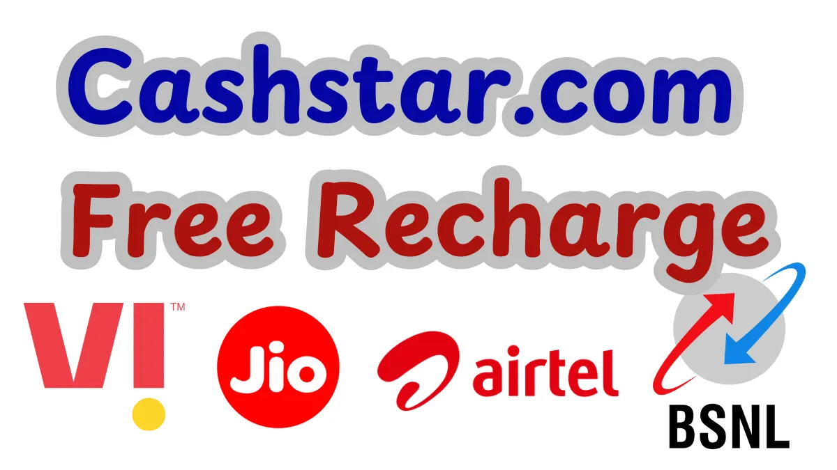 Cashstar.com Free Recharge