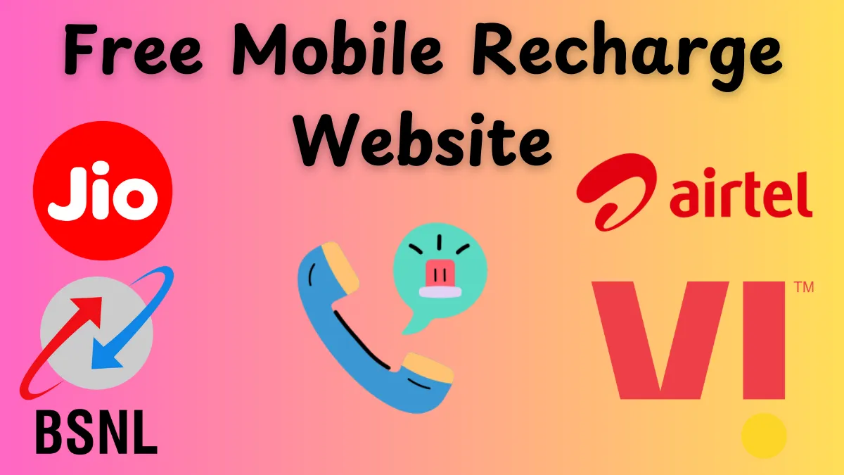 Free Mobile Recharge Website