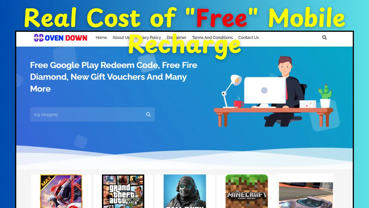 Ovendown.com Free Recharge