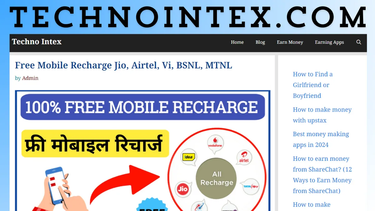 Techno Intex Free Recharge