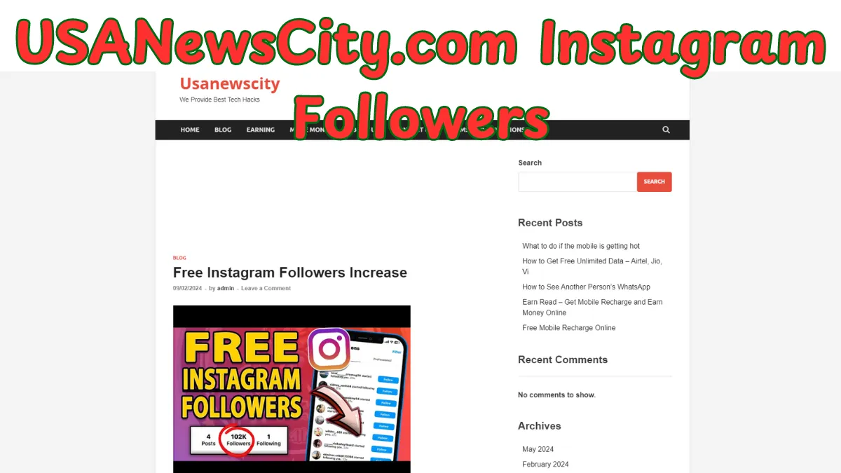 USANewsCity.com Instagram Followers